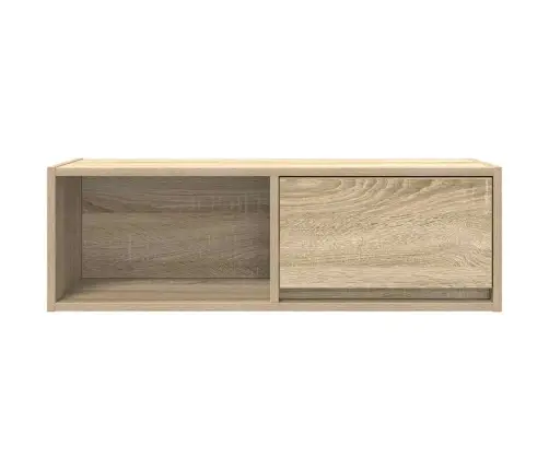 Tv Skapītis, Ozolkoka Krāsa, 80X31X25,5 Cm, Inženierijas Koks Vidaxl