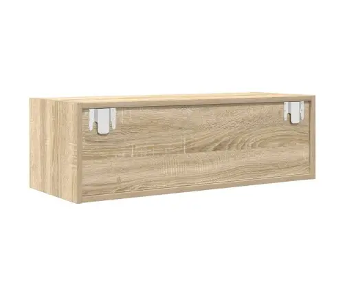 Tv Skapītis, Ozolkoka Krāsa, 80X31X25,5 Cm, Inženierijas Koks Vidaxl