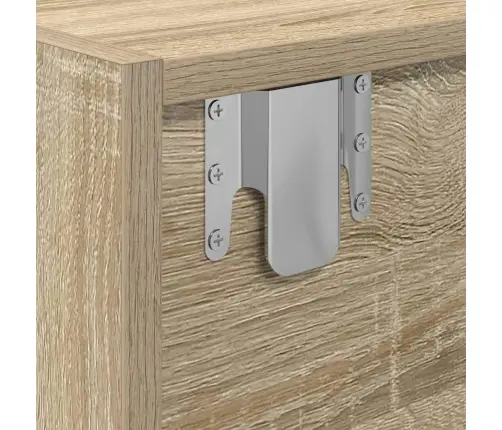 Tv Skapīši, 2 Gab., Ozolkoka, 80X31X25,5 Cm, Inženierijas Koks Vidaxl