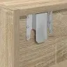 Tv Skapīši, 2 Gab., Ozolkoka, 80X31X25,5 Cm, Inženierijas Koks Vidaxl