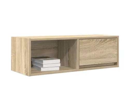 Tv Skapīši, 2 Gab., Ozolkoka, 80X31X25,5 Cm, Inženierijas Koks Vidaxl