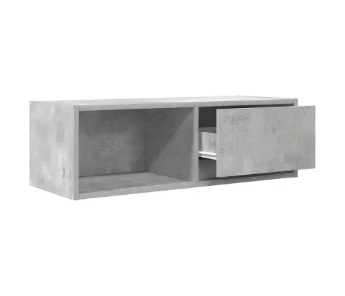 Tv Skapītis, Betonpelēks, 80X31X25,5 Cm, Inženierijas Koks Vidaxl