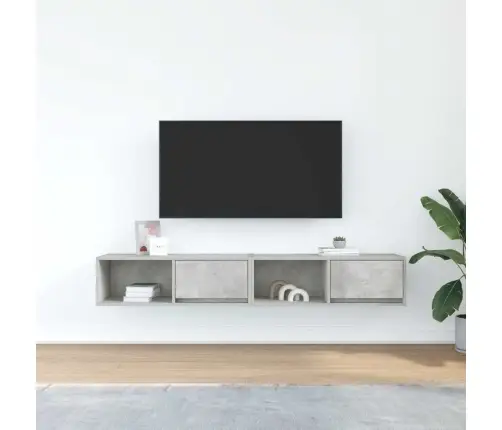 Tv Skapīši, 2 Gab., 80X31X25,5 Cm, Inženierijas Koks Vidaxl