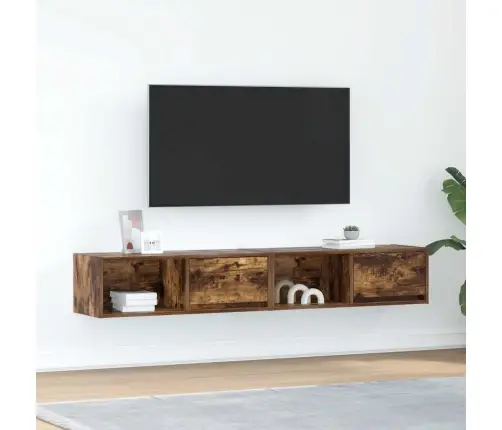 Tv Skapīši, 2 Gab., 80X31X25,5 Cm, Inženierijas Koks Vidaxl