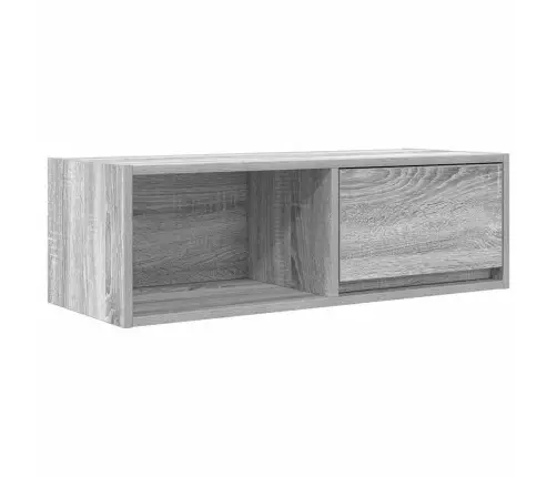 Telerikapp, Hall Sonoma Tamm, 80X31X25,5 cm Tehispuit