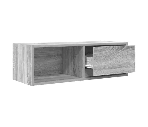 Telerikapp, Hall Sonoma Tamm, 80X31X25,5 cm Tehispuit