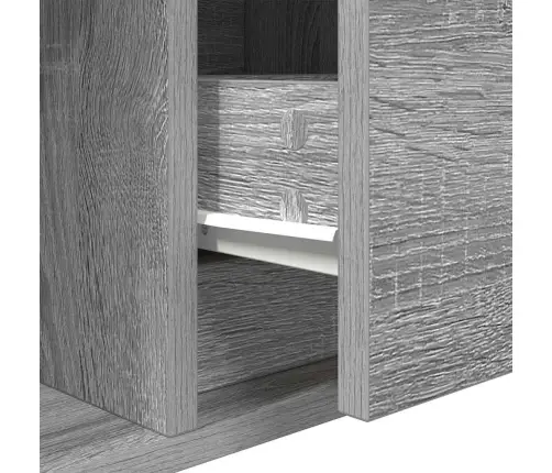 Telerikapid 2 Tk, Hall Sonoma, 80X31X25,5 cm Tehispuit