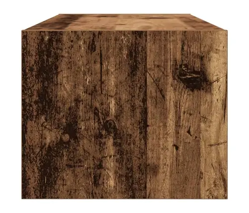 Telerikapid 2 Tk, Vana Puit, 80X31X25,5 cm Tehispuit