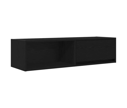 Tv Skapis, Melns Ozola 100X31X25,5 Cm Inženierijas Koks Vidaxl