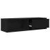 Tv Skapis, Melns Ozola 100X31X25,5 Cm Inženierijas Koks Vidaxl