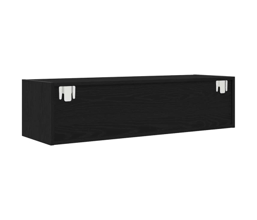 Tv Skapis, Melns Ozola 100X31X25,5 Cm Inženierijas Koks Vidaxl