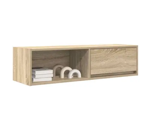 Tv Skapīši, 2 Gab., Ozolkoka, 100X31X25,5 Cm, Inženierijas Koks Vidaxl