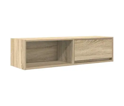 Tv Skapīši, 2 Gab., Ozolkoka, 100X31X25,5 Cm, Inženierijas Koks Vidaxl