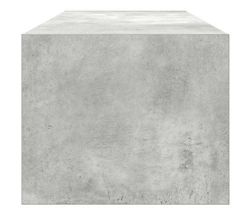 Tv Skapītis, Betona Pelēks, 100X31X25,5 Cm, Inženierijas Koks Vidaxl
