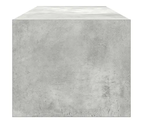 Tv Skapītis, Betona Pelēks, 100X31X25,5 Cm, Inženierijas Koks Vidaxl