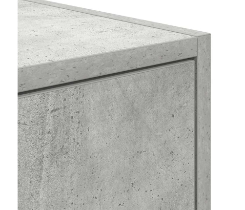 Tv Skapītis, Betona Pelēks, 100X31X25,5 Cm, Inženierijas Koks Vidaxl