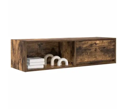 Telerikapp, Suitsutatud Tamm, 100X31X25,5 cm Tehispuit