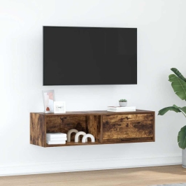 Tv Skapītis, Ozolkoka Krāsa, 100X31X25,5 Cm, Inženierijas Koks Vidaxl
