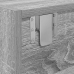 Tv Skapītis, Pelēcīga Ozolkoka, 100X31X25,5 Cm Vidaxl