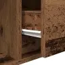 Tv Skapītis, Veca Koka, 100X31X25,5 Cm, Inženierijas Koks Vidaxl