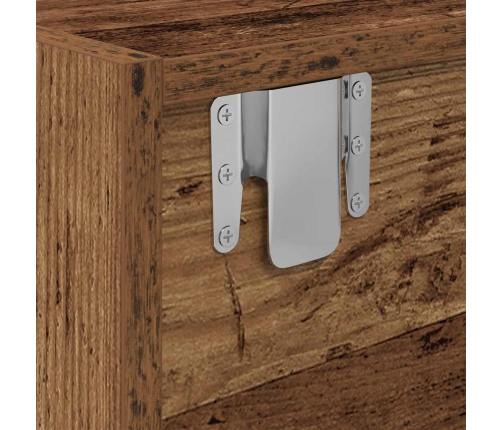Tv Skapīši, 2 Gab., Veca Koka 100X31X25,5 Cm, Inženierijas Koks Vidaxl