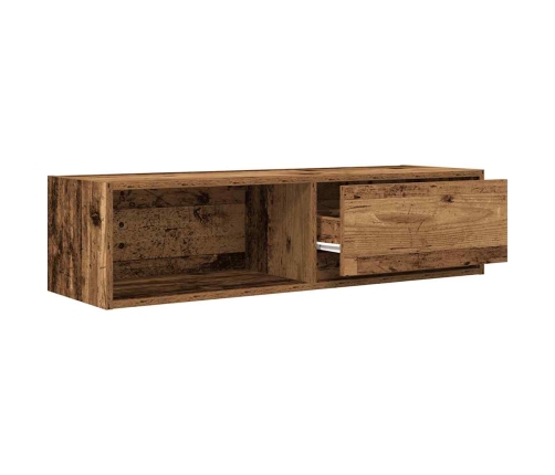 Tv Skapīši, 2 Gab., Veca Koka 100X31X25,5 Cm, Inženierijas Koks Vidaxl