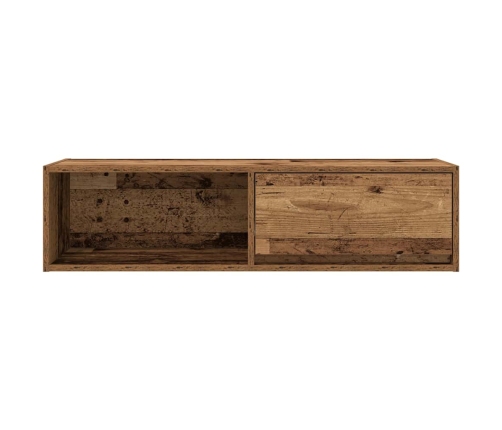 Tv Skapīši, 2 Gab., Veca Koka 100X31X25,5 Cm, Inženierijas Koks Vidaxl