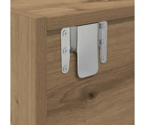 Tv Skapīši, 2 Gab., Koka Krāsā 100X31X25,5 Cm Inženierijas Koks Vidaxl