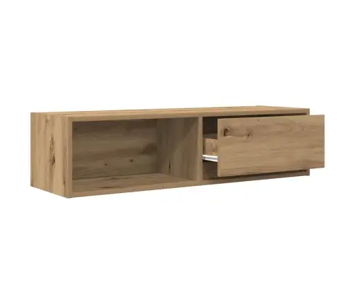 Tv Skapīši, 2 Gab., Koka Krāsā 100X31X25,5 Cm Inženierijas Koks Vidaxl