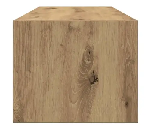 Tv Skapīši, 2 Gab., Koka Krāsā 100X31X25,5 Cm Inženierijas Koks Vidaxl