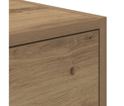 Tv Skapīši, 2 Gab., Koka Krāsā 100X31X25,5 Cm Inženierijas Koks Vidaxl