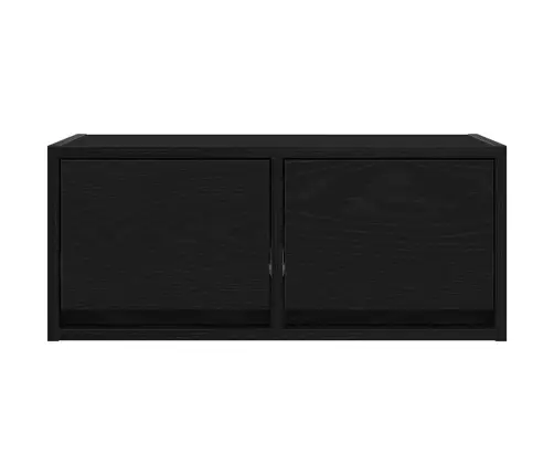 Telerikapp, Must Tamm, 60X31X25,5 cm Tehispuit