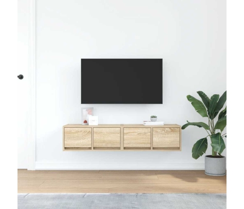 Tv Skapīši, 2 Gab., 60X31X25,5 Cm, Inženierijas Koks Vidaxl