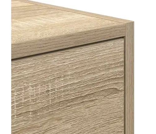 Seina Telerikapid, 2 Tk, Sonoma Tamm, 60X31X25,5 cm Tehispuit