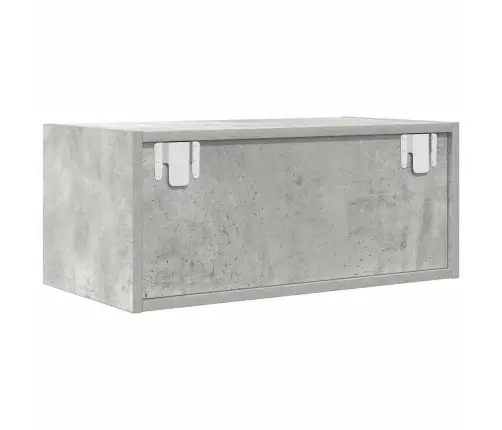 Seina Telerikapid, 2 Tk, Betoonhall, 60X31X25,5 cm Tehispuit