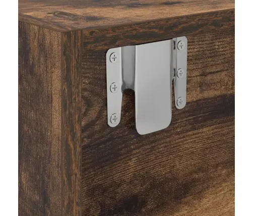 Tv Skapītis, Ozolkoka Krāsa, 60X31X25,5 Cm, Inženierijas Koks Vidaxl