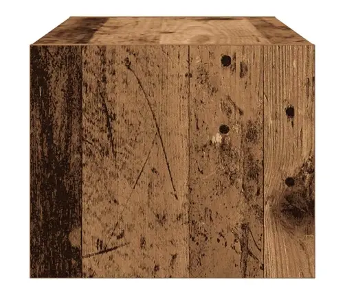 Tv Skapītis, Veca Koka, 60X31X25,5 Cm, Inženierijas Koks Vidaxl
