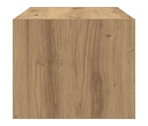 Tv Skapītis, Koka Krāsā, 60X31X25,5 Cm, Inženierijas Koks Vidaxl