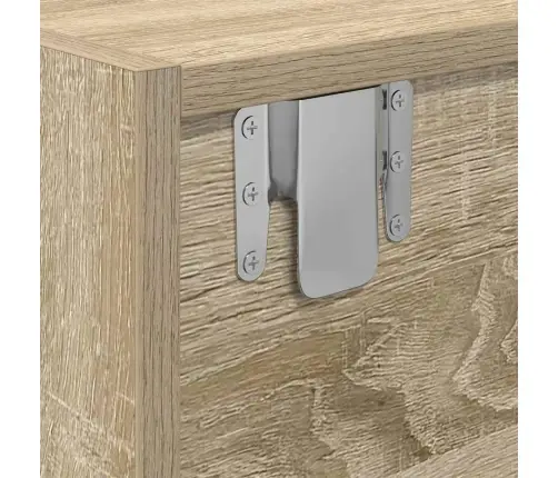 Tv Skapītis, Ozolkoka Krāsa, 80X31X25,5 Cm, Inženierijas Koks Vidaxl