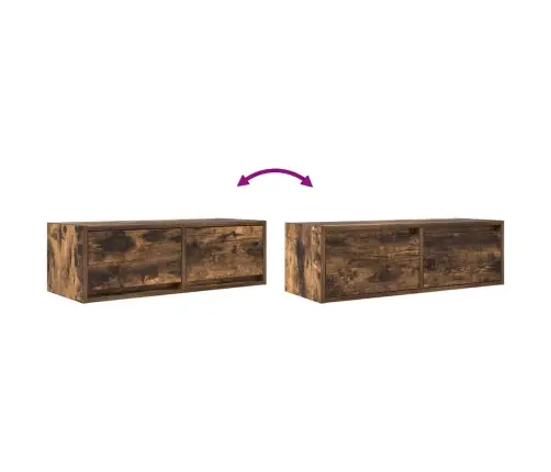 Tv Skapītis, Ozolkoka Krāsa, 80X31X25,5 Cm, Inženierijas Koks Vidaxl