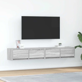 Tv Skapīši, 2 Gab., 80X31X25,5 Cm, Inženierijas Koks Vidaxl