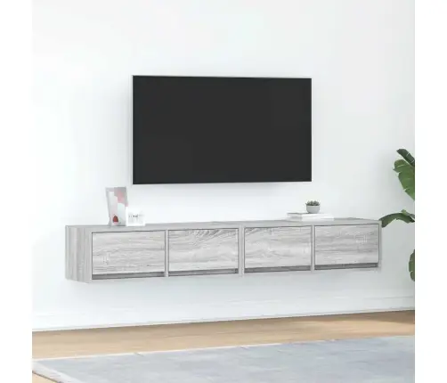 Tv Skapīši, 2 Gab., 80X31X25,5 Cm, Inženierijas Koks Vidaxl