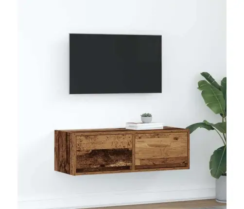 Televizoriaus Spintelė, Medienos, 80X31X25,5 cm Mediena