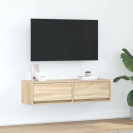 Televizora Skapīša Sonomas Ozola 100 X 31 X 25.5 Cm Vidaxl