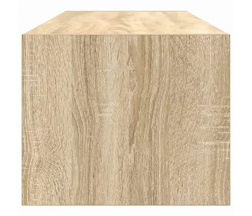 Tv Skapītis Sonoma Ozola 100X31X25,5 Cm Inženierijas Koks Vidaxl