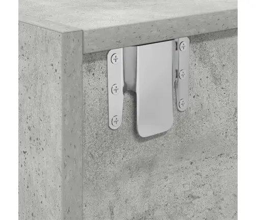 Tv Konstruktors Betonam Pelēkā 100X31X25,5 Cm Inženierijas Koks Vidaxl