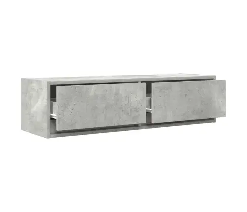 Tv Konstruktors Betonam Pelēkā 100X31X25,5 Cm Inženierijas Koks Vidaxl