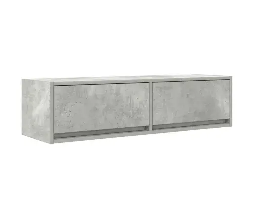 Tv Konstruktors Betonam Pelēkā 100X31X25,5 Cm Inženierijas Koks Vidaxl