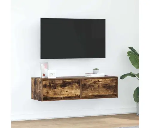 Telerikapp Suitsutatud Tamm 100 X 31 X 25.5 Cm Tehispuit