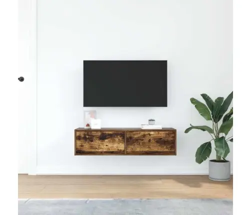 Telerikapp Suitsutatud Tamm 100 X 31 X 25.5 Cm Tehispuit